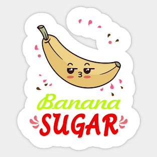 Banana Sugar Sticker